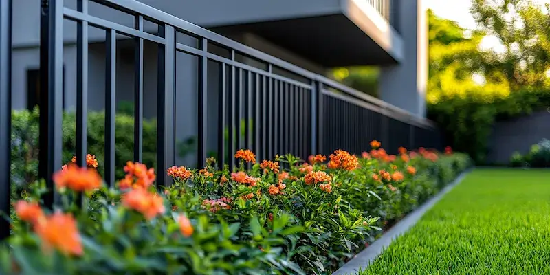 Alu Zäune aus Polen