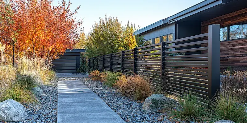 Aluminiumzaun aus Polen