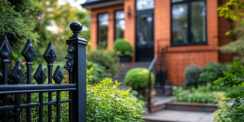 Metallzäune aus Polen mit montage