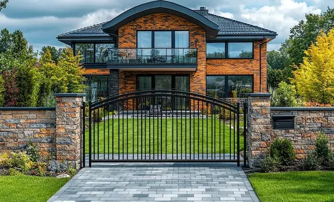 Sichtschutzzaun aus Polen mit Montage