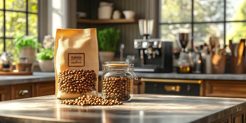 Ile waży kawa ziarnista?