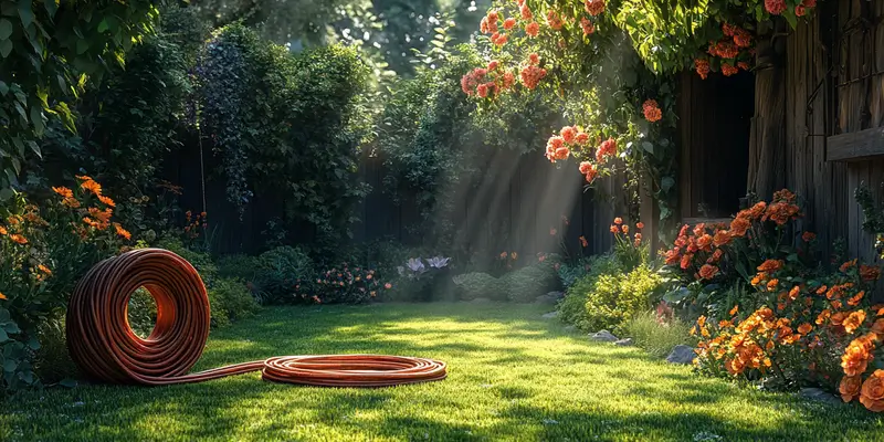 Jak zrobić stojak na wąż ogrodowy?