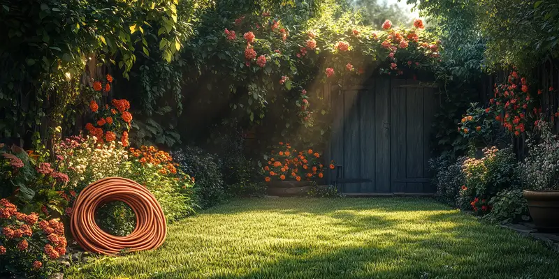 Jak zrobić uchwyt na wąż ogrodowy?